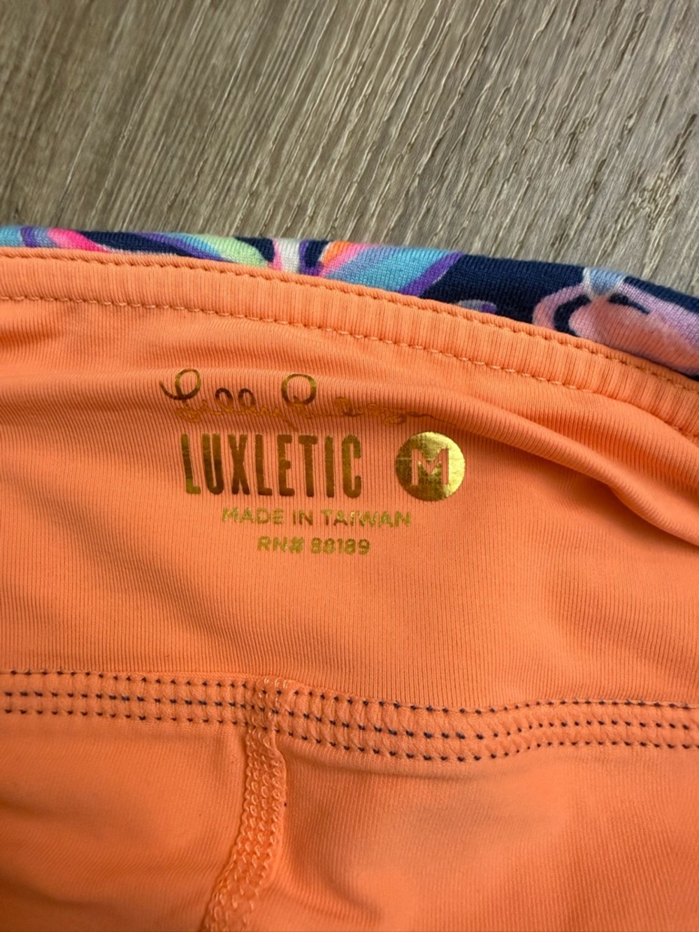 Lilly Pulitzer Luxletic Sabbia Skort You've Been Spotted Oyster Bay Navy Medium - Picture 8 of 12